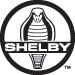 Shelby Car Logo circle with cobra inside
