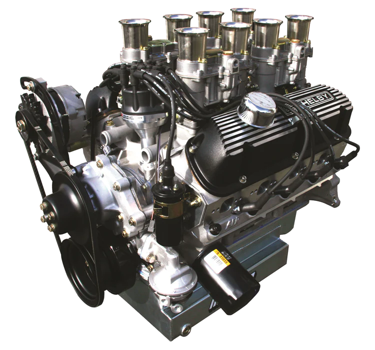 aluminum 289 347CI with Weber Carburetor 475hp engine